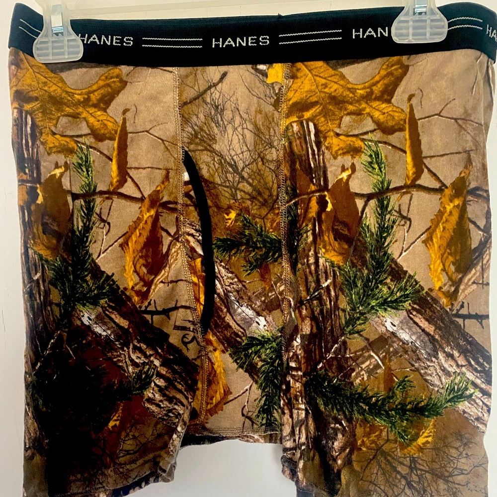 Camo Hanes Boxers